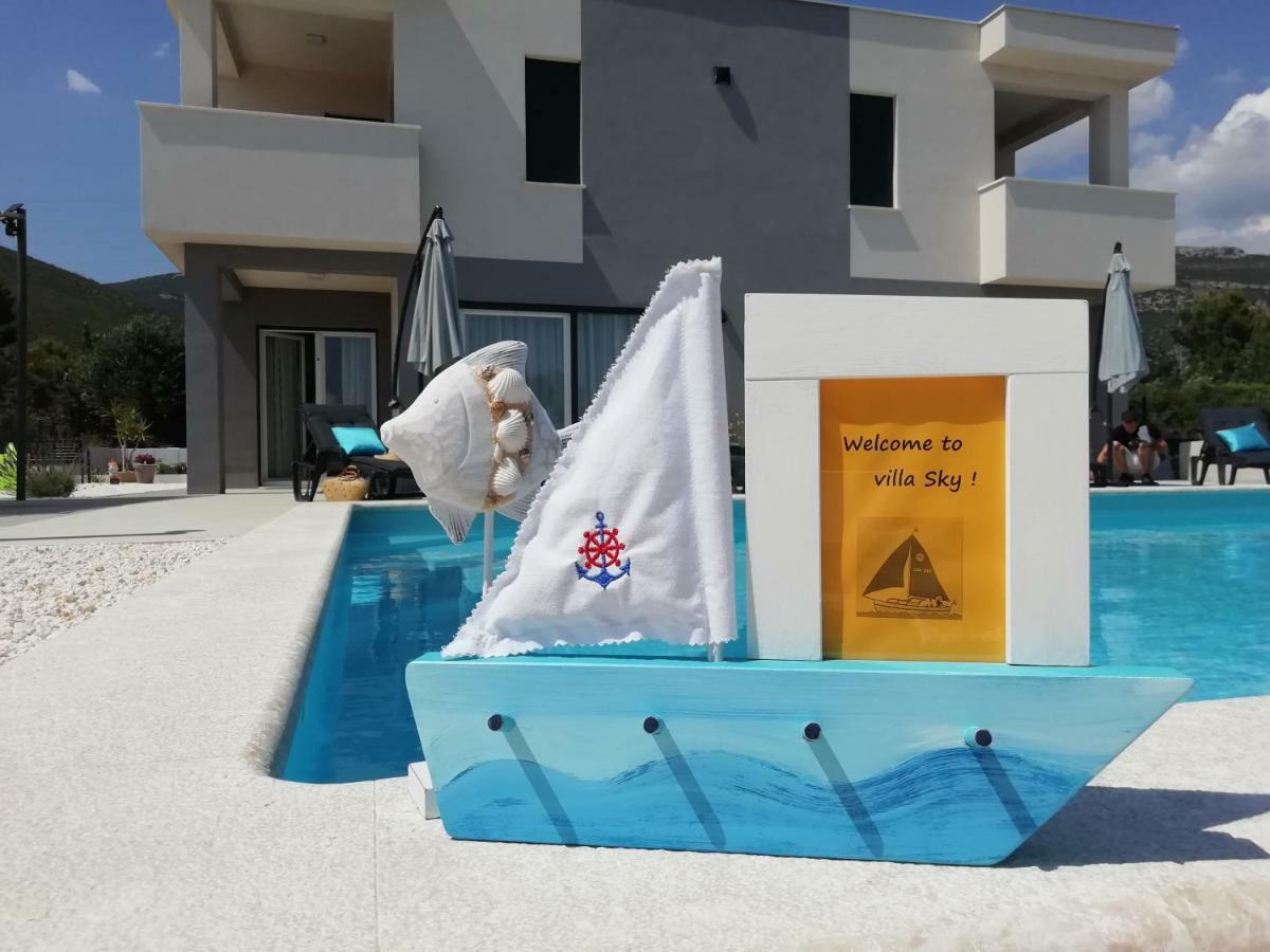 Villa Sky - Heating Pool Kastel Novi Екстер'єр фото